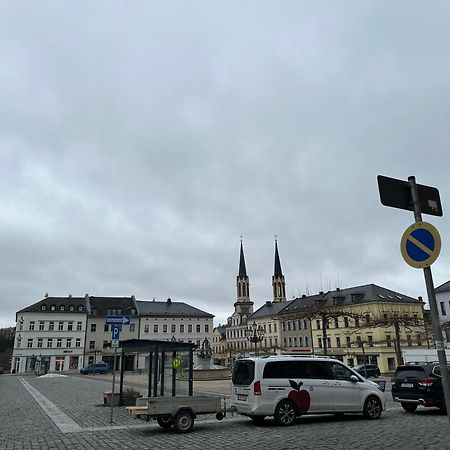 Ein Zimmer Wohnung Am Markt Oelsnitz  Kültér fotó